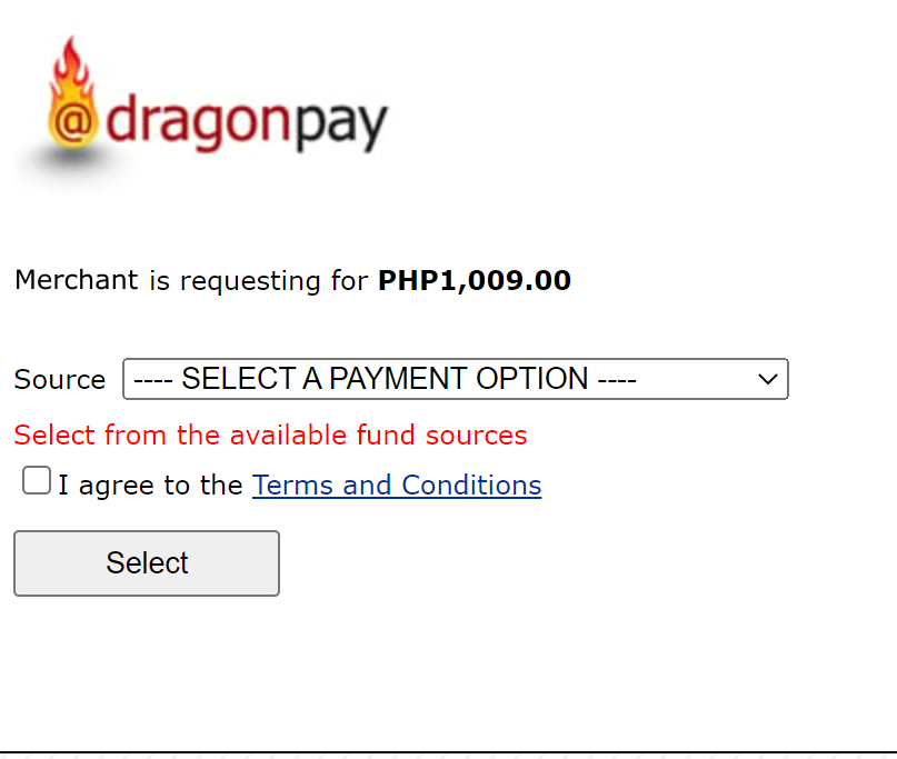 dragonpay screenshot